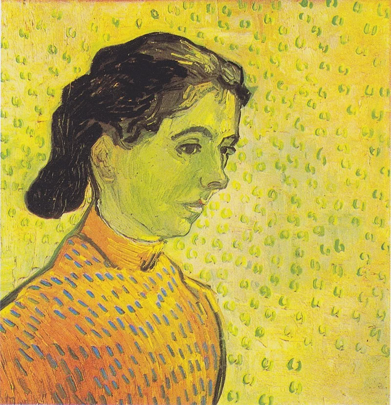  242-Vincent van Gogh-Ritratto di una giovane donna - Kröller-Müller Museum, Otterlo